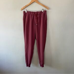 Lululemon On the Fly Rose Pink Joggers Size 6